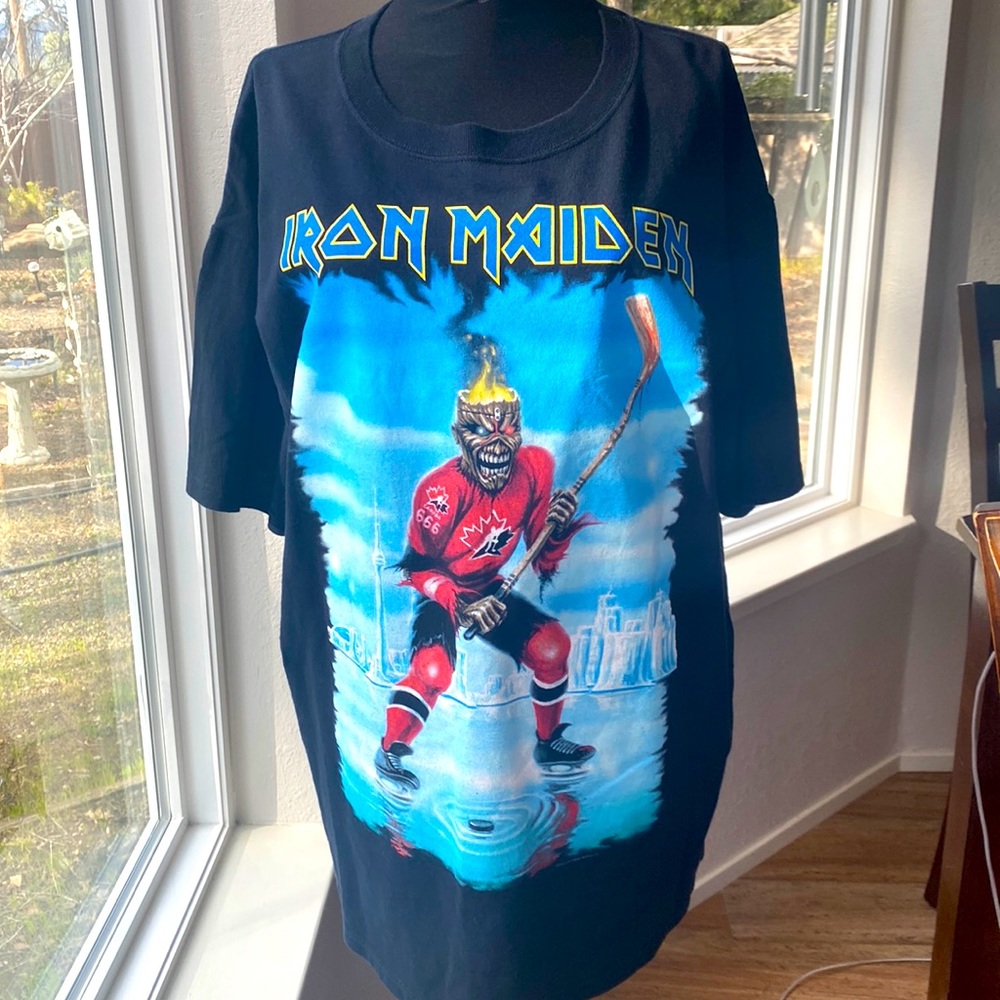 🤘2008 IRON MAIDEN Rare Canadian Tour shirt